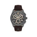 Valentino Orlandi Dark Brown Leather Watch for Men VO.1.10029-3