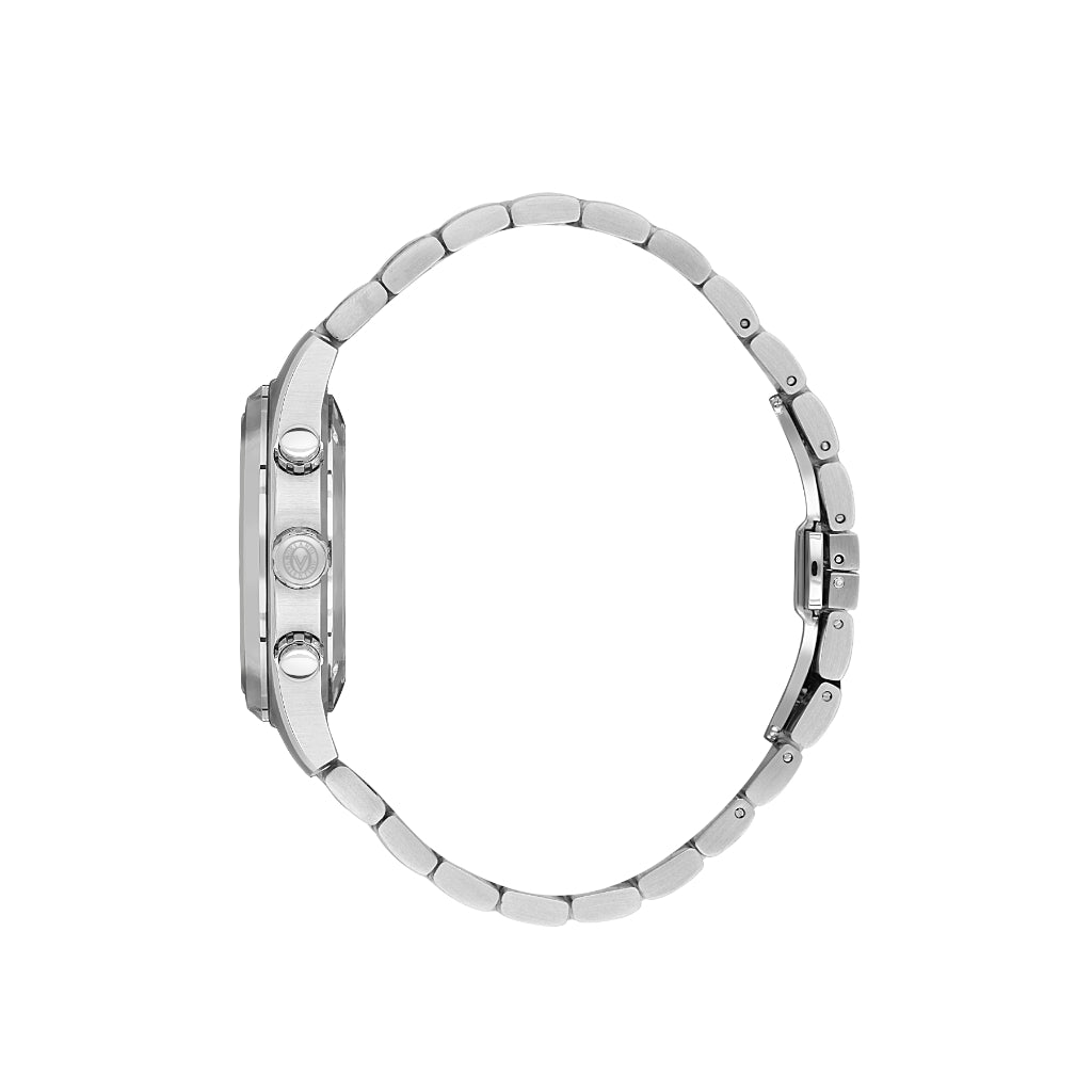 Valentino Orlandi Silver Stainless Steel Watch for Men VO.1.10030-3