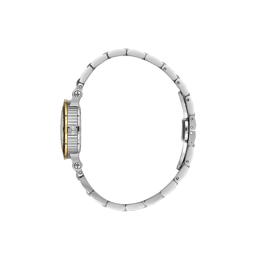 Valentino Orlandi Silver and Gold Stainless Steel Watch for Women VO.1.10031-4