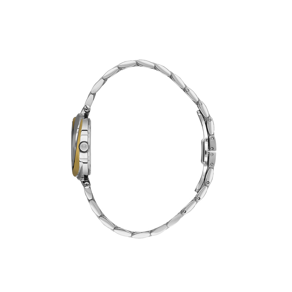 Valentino Orlandi Silver and Gold Stainless Steel Watch for Women VO.1.10032-4