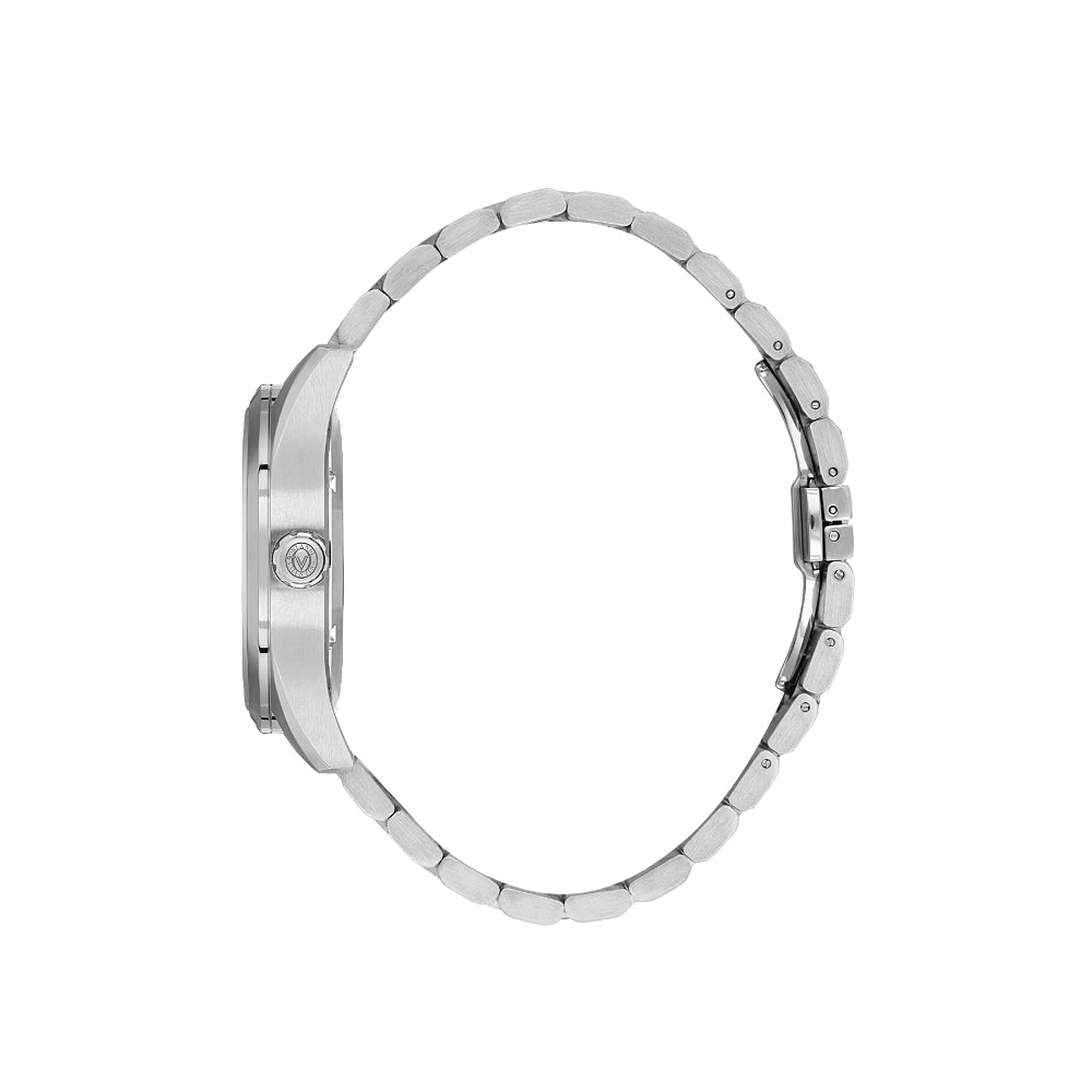 Valentino Orlandi Silver Stainless Steel Watch for Men VO.1.10034-3