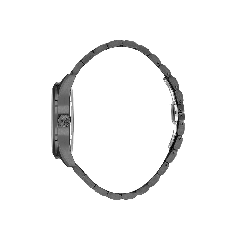 Valentino Orlandi Black Stainless Steel Watch for Men VO.1.10034-5