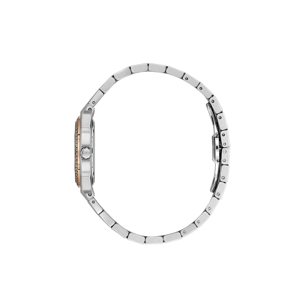 Valentino Orlandi Silver and Rose Gold Stainless Steel Watch for Women VO.1.10035-6