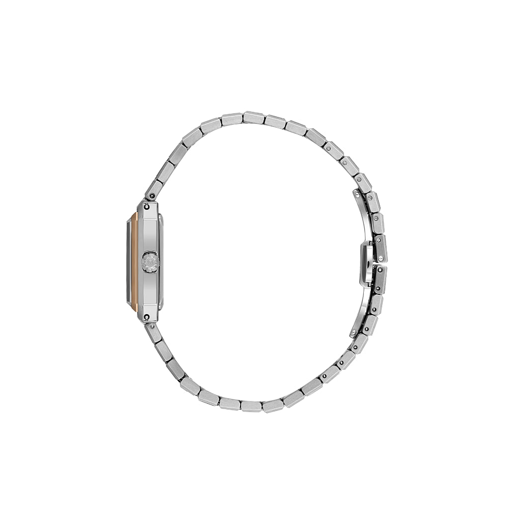 Valentino Orlandi Silver and Rose Gold Stainless Steel Watch for Women VO.1.10036-5