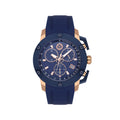 Valentino Orlandi Dark Blue Silicone Band Watch for Men VO.1.10037-4