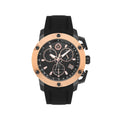 Valentino Orlandi Black Silicone Band Watch for Men VO.1.10037-5
