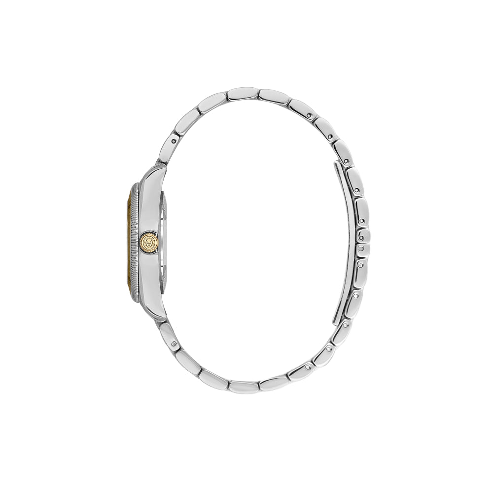 Valentino Orlandi Silver and Gold Stainless Steel Watch for Women VO.4.10008-3