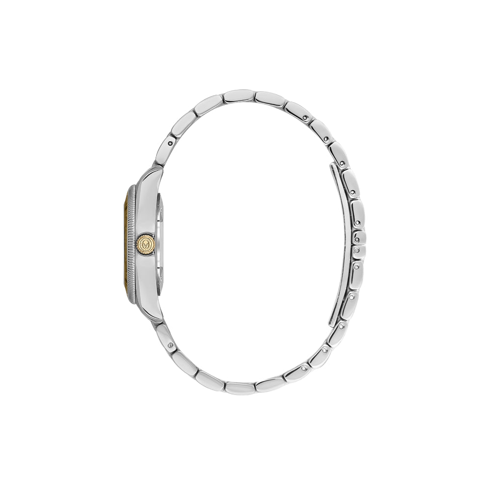 Valentino Orlandi Silver and Gold Stainless Steel Watch for Women VO.4.10008-5