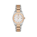 Valentino Orlandi Silver and Rose Gold Stainless Steel Watch for Women VO.4.10008-6