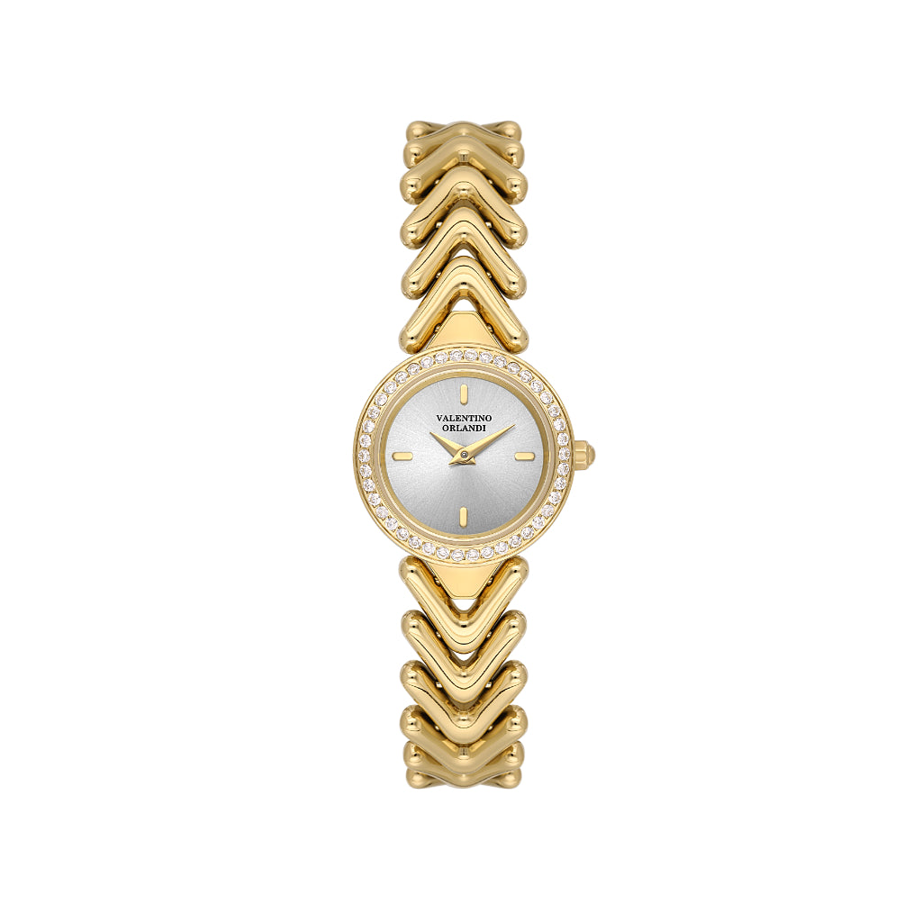 Valentino Orlandi Gold Stainless Steel Watch for Women VO.4.10009-4