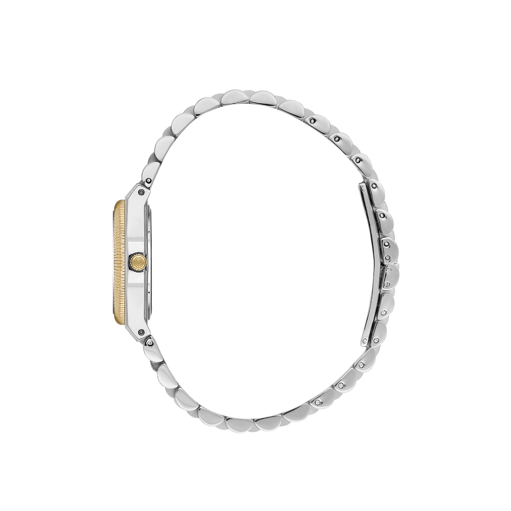 Valentino Orlandi Silver and Gold Stainless Steel Watch for Women VO.4.10010-4