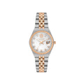 Valentino Orlandi Silver and Rose Gold Stainless Steel Watch for Women VO.4.10010-5