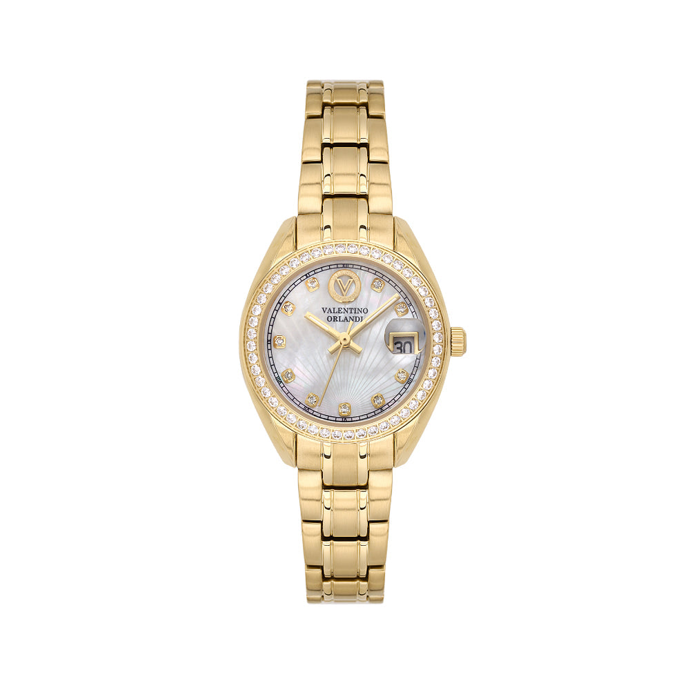 Valentino Orlandi Gold Stainless Steel Watch for Women VO.4.10011-2