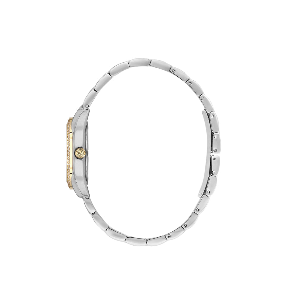 Valentino Orlandi Silver and Gold Stainless Steel Watch for Women VO.4.10011-3