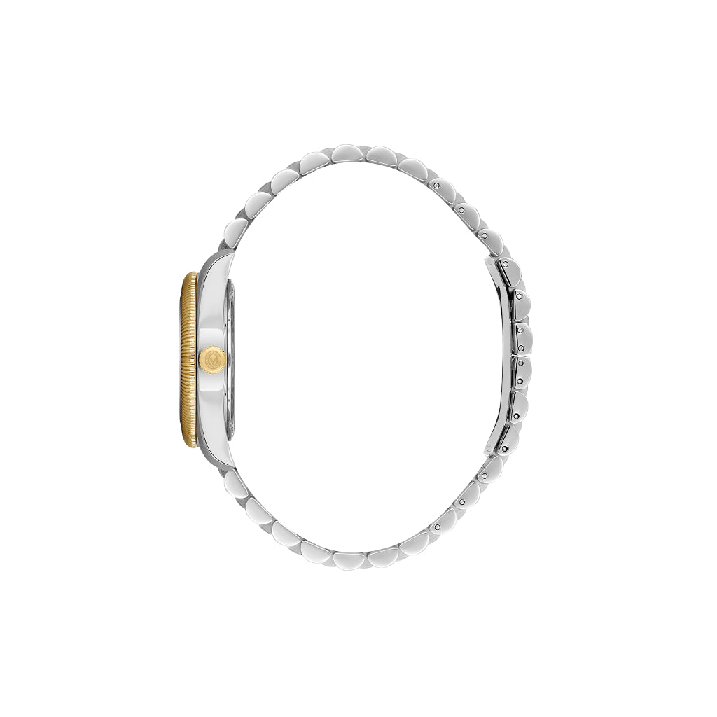 Valentino Orlandi Silver and Gold Stainless Steel Watch for Women VO.4.10012-3
