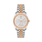 Valentino Orlandi Silver and Rose Gold Stainless Steel Watch for Women VO.4.10012-5
