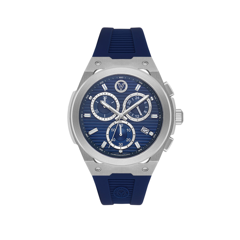 Valentino Orlandi Dark Blue Silicone Watch for Men VO.5.10001-1