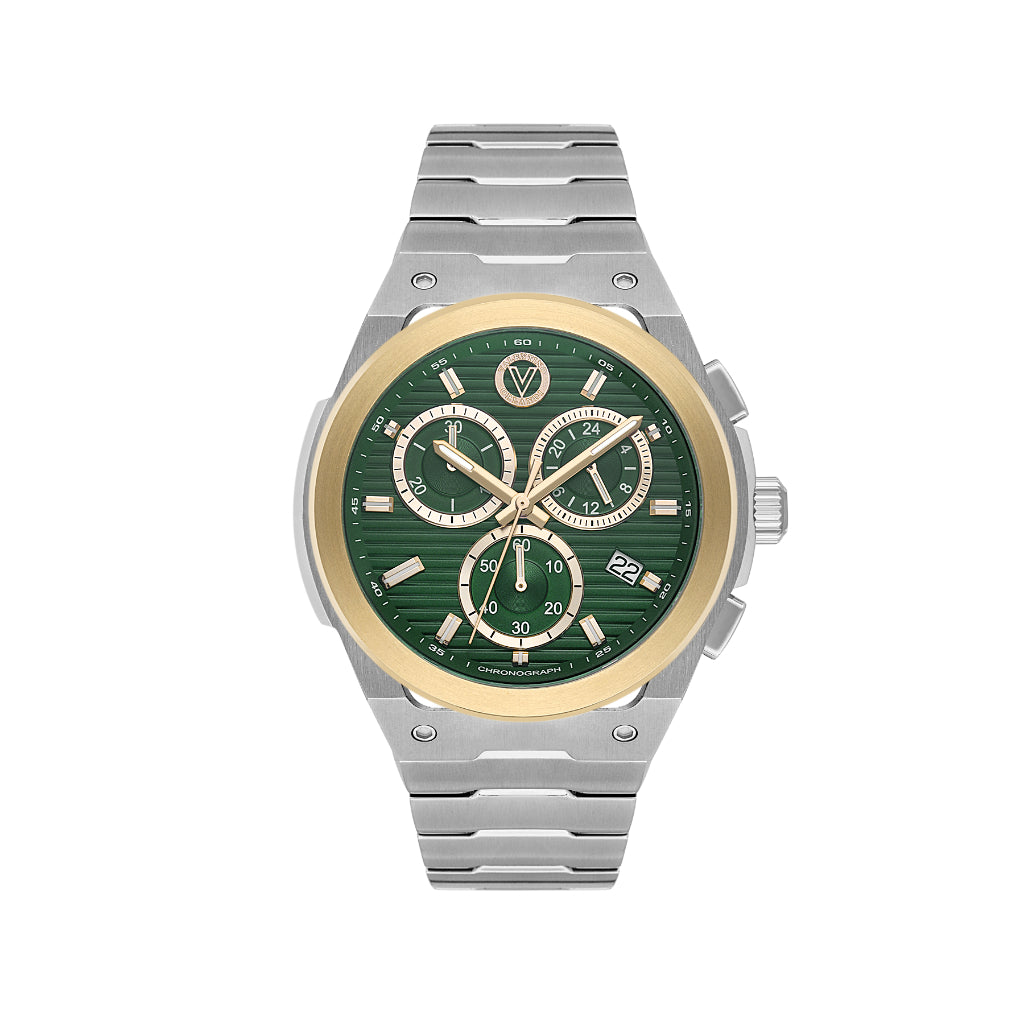 Valentino Orlandi Silver Stainless Steel Watch for Men VO.5.10002-4