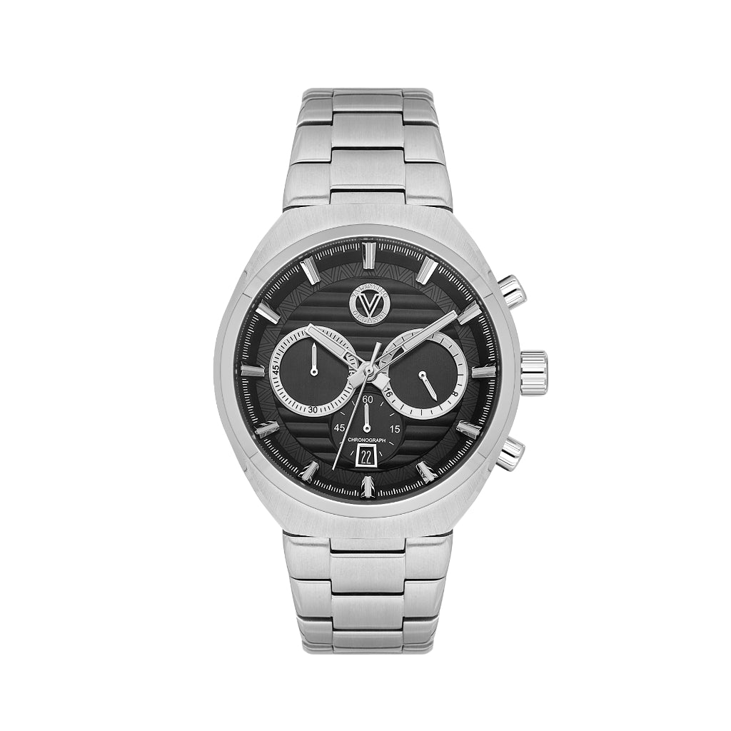 Valentino Orlandi Silver Stainless Steel Watch for Men VO.5.10003-1