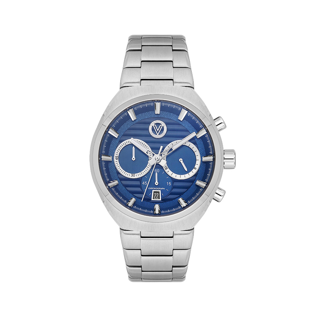 Valentino Orlandi Silver Stainless Steel Watch for Men VO.5.10003-2