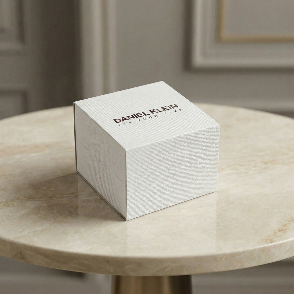 Daniel Klein Premium Black Leather Watch for Women DK.1.14270-1